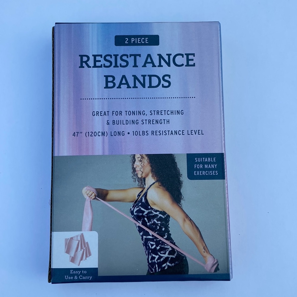 NWT 2pc Pink Resistance Bands